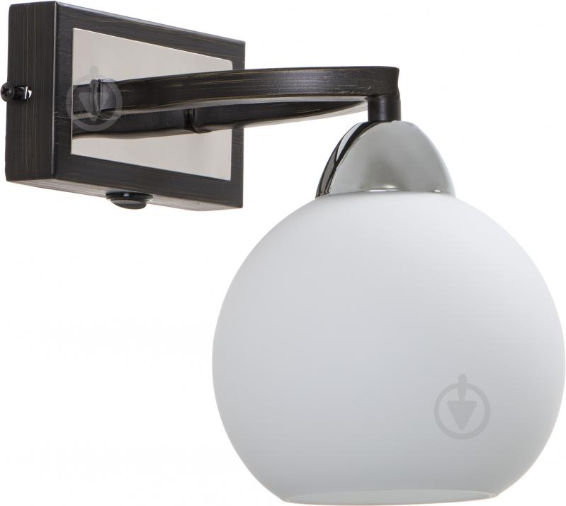 Бра Altalusse 1x40 Вт E14 венге - фото 1