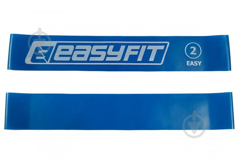 Резинка для фитнеса EasyFit #2 5 кг EF-1813 синий - фото 2