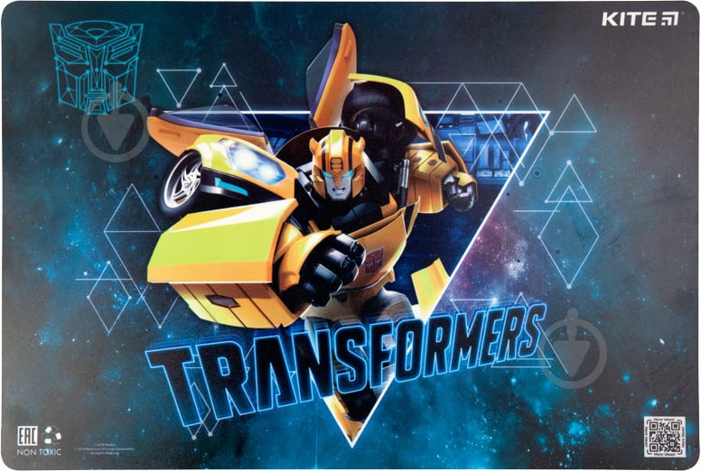 Підкладка настільна 42,5x29 см Transformers TF19-207 KITE - фото 1