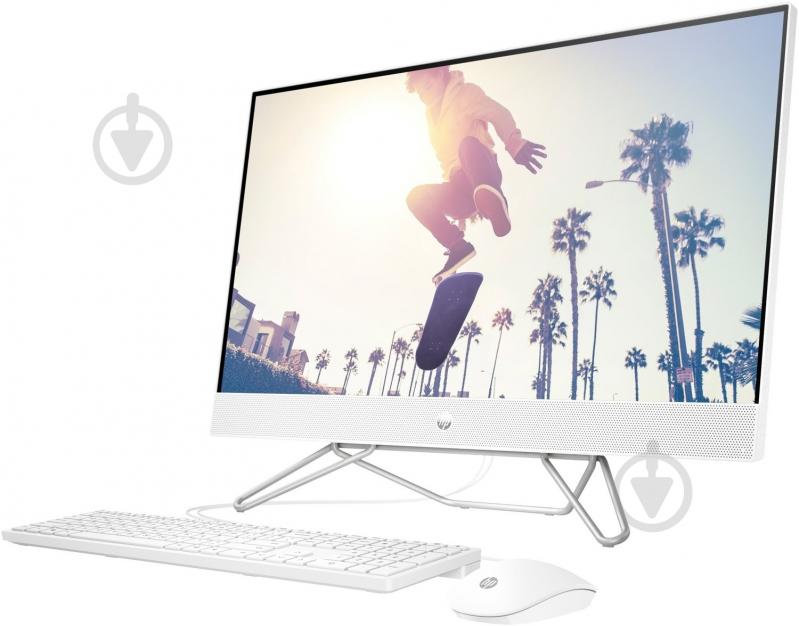 Моноблок HP All-in-One 27-cb1035ua 27" (6C954EA) white - фото 4