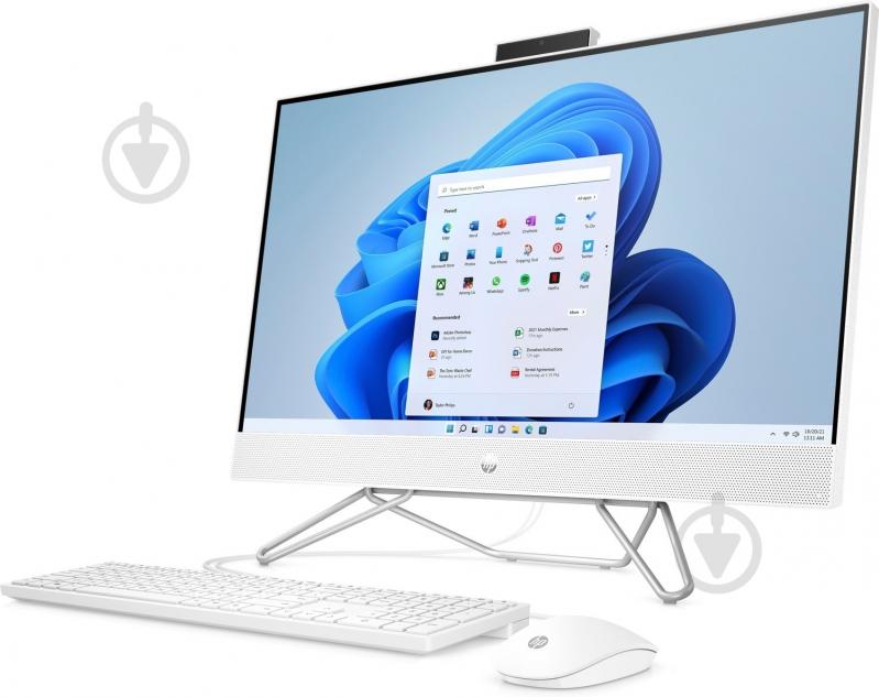 Моноблок HP All-in-One 27-cb1035ua 27" (6C954EA) white - фото 5