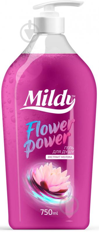 Гель для душу Mildy Flower Power 750 мл - фото 1