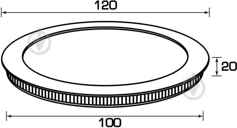 Світильник точковий Hopfen DL 07 R LED 7 Вт 3000 К білий - фото 6