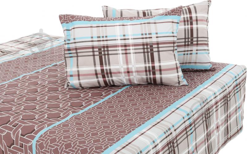 Комплект постельного белья Денди 2 светло-коричневый UP! (Underprice) - фото 3