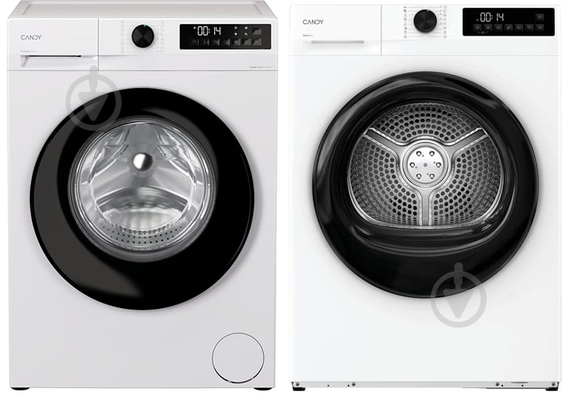 ᐉ Пральна машина Candy GD 48SB6-S + сушильна машина GDL 8N2B-S