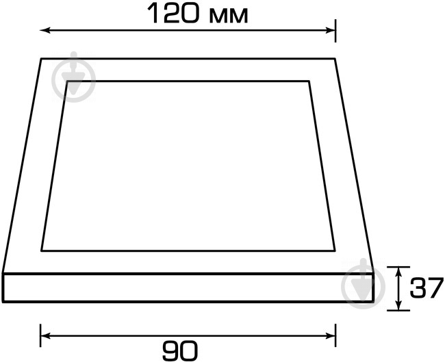 Світильник точковий Hopfen PA-S LED 13 Вт 4500 К білий - фото 5