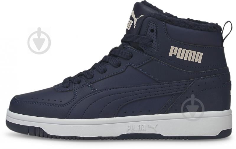 Черевики Puma Puma Rebound Joy Fur Jr 37547705 р.37 темно-синій - фото 2