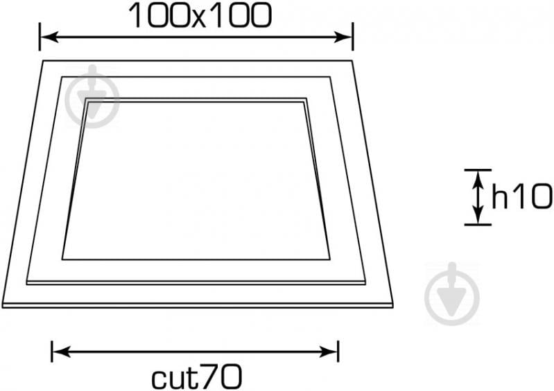 Светильник точечный Hopfen SBC LED 5 Вт 3000 К белый - фото 5