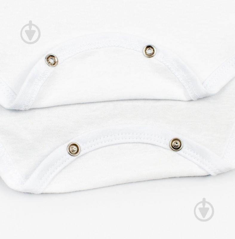 Боди детское унисекс Dexter`s Trident р.80 белый d104аш-б - фото 2 Боди детское унисекс Dexter`s Trident р.80 белый d104аш-б - фото 2