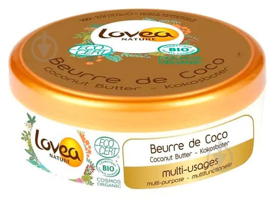 Масло косметическое Lovea Organic Coconut Butter 150 мл - фото 1