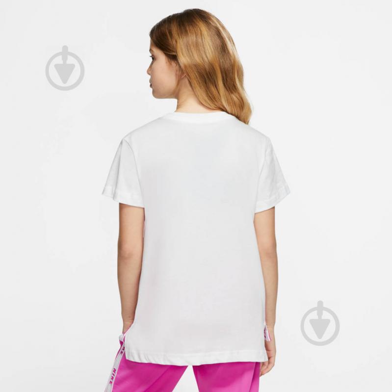 Футболка Nike G NSW TEE DPTL TRICOT TRACK CT2788-100 р.XS білий - фото 4