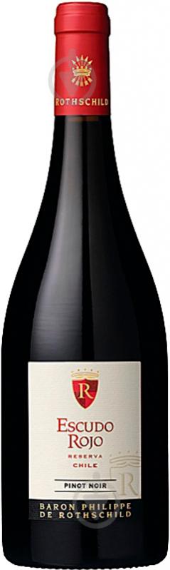 Вино Baron Philippe de Rothschild Escudo Rojo Reserva Pinot Noir 0,75 л - фото 1