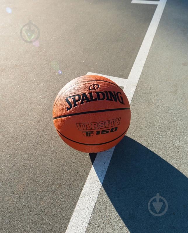 Баскетбольный мяч Spalding 84-422Z р. 6 оранжевый с черным - фото 2