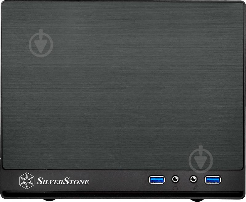 Корпус SilverStone SUGO SG13B-Q Black (SST-SG13B-Q) - фото 2