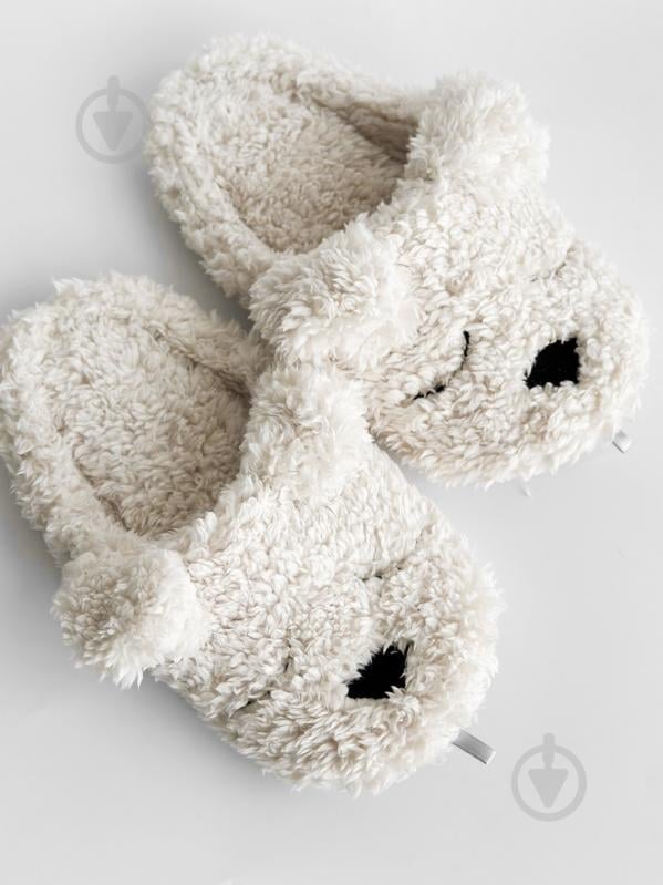 Капці домашні Twins Animals bear 15491 р.40 білий - фото 4 Капці домашні Twins Animals bear 15491 р.40 білий - фото 4