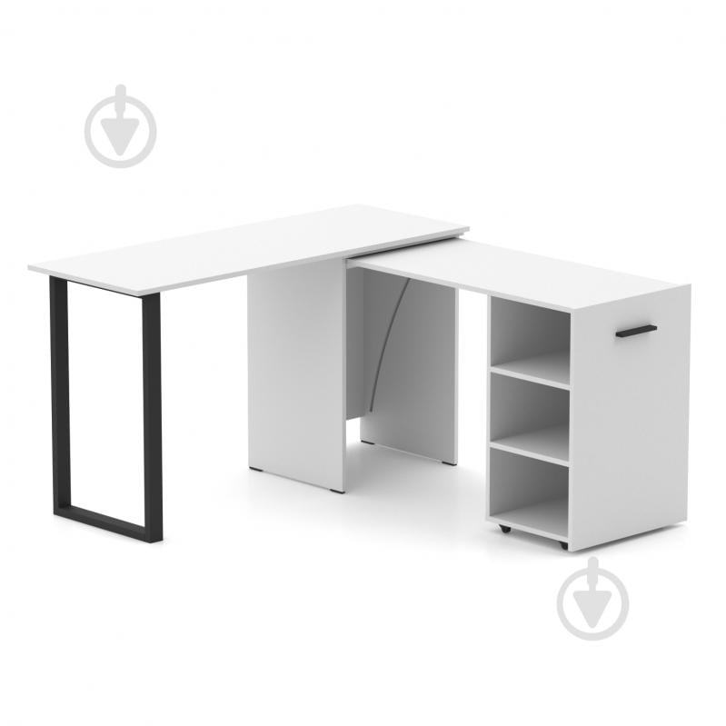 Стол Knap Knap трансформер письменный поворотный Hobana+Jumbo 770х1350х500 мм белый/белый (S201000201 ) - фото 1 Стол Knap Knap трансформер письменный поворотный Hobana+Jumbo 770х1350х500 мм белый/белый (S201000201 ) - фото 1