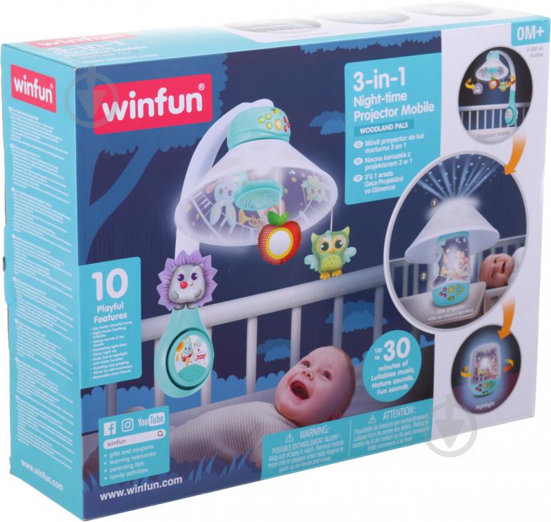 Мобіль Winfun Карусель 720005-NL на ліжечко - фото 6