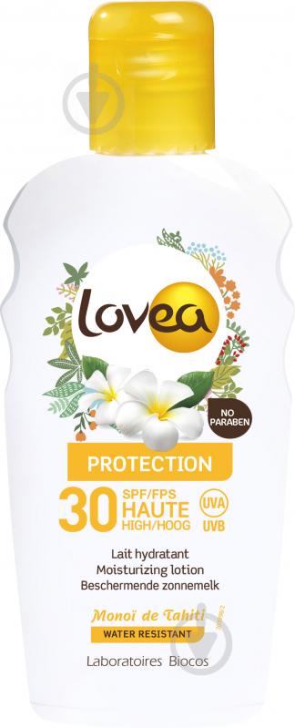 Молочко солнцезащитное Lovea увлажняющее Protection SPF/FPS 30 200 мл - фото 1