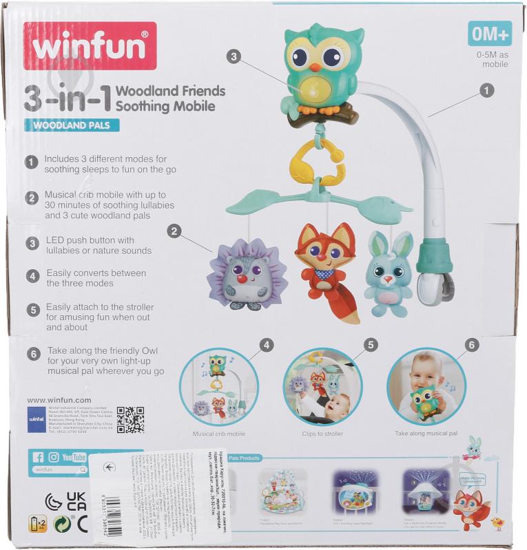 Іграшка музична Winfun Карусель 720010-NL на ліжечко - фото 10