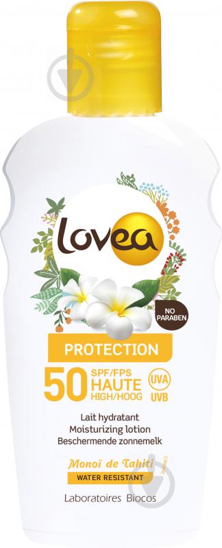 Молочко солнцезащитное Lovea увлажняющее Protector Solar SPF 50 200 мл - фото 1