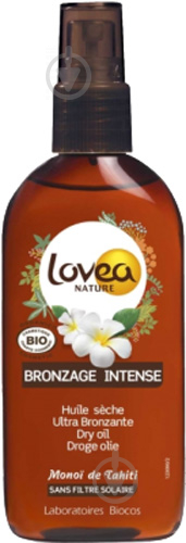 Масло для загара Lovea Biologische Sun Dry Oil Spray 125 мл - фото 1