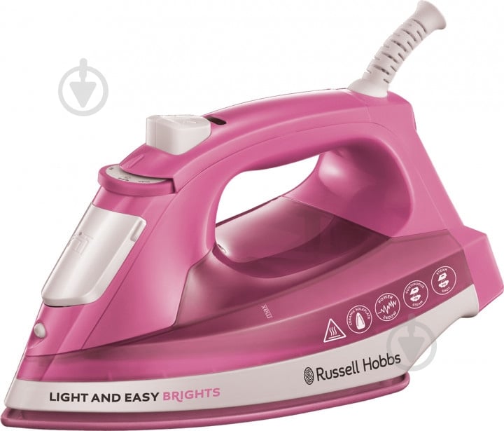 Утюг Russell Hobbs LIGHT AND EASY BRIGHTS 25760-56 - фото 1 Утюг Russell Hobbs LIGHT AND EASY BRIGHTS 25760-56 - фото 1