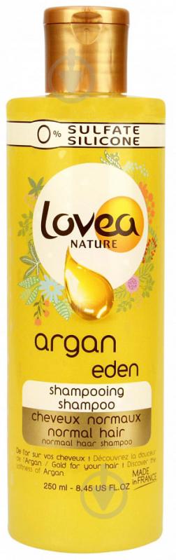 Шампунь-кондиционер Lovea Argan Eden с маслом карите 250 мл - фото 1