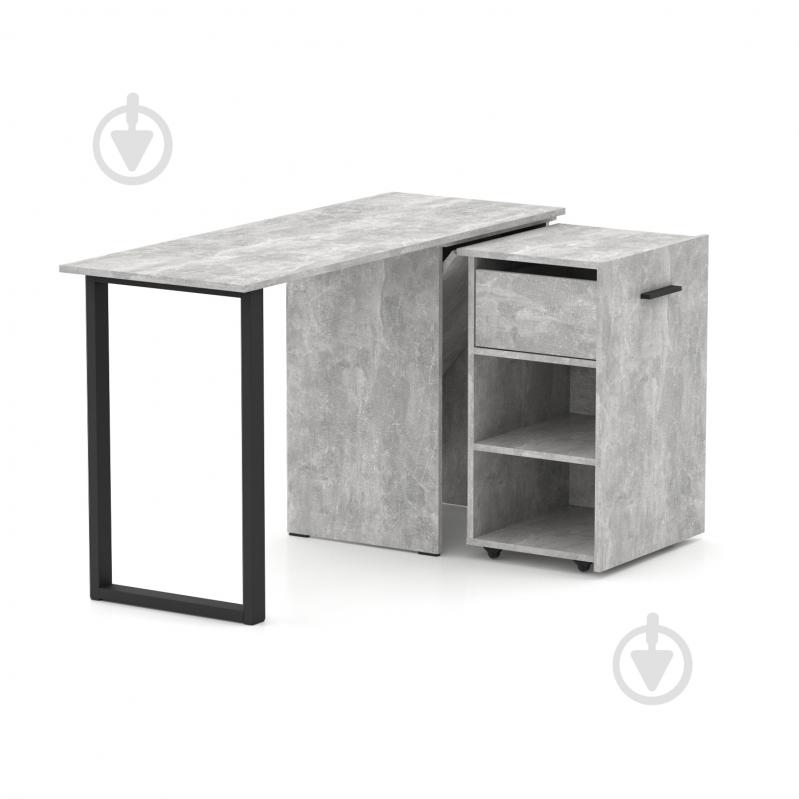 Стіл Knap Knap трансформер письмовий поворотний Hobana+Jumbo Ш1 770х1350х500 мм ательє світле/ательє світлий (S201010210 ) - фото 3 Стіл Knap Knap трансформер письмовий поворотний Hobana+Jumbo Ш1 770х1350х500 мм ательє світле/ательє світлий (S201010210 ) - фото 3