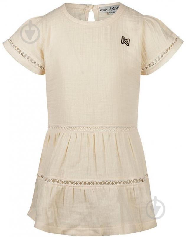 Платье Koko Noko р.116 белый P54928-37 - фото 1
