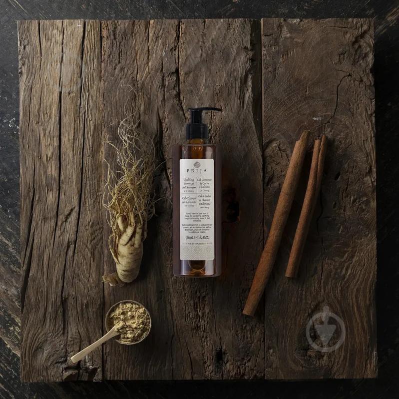 Средство для мытья рук PRIJA восстанавливающее с женьшенем 380 мл - фото 2