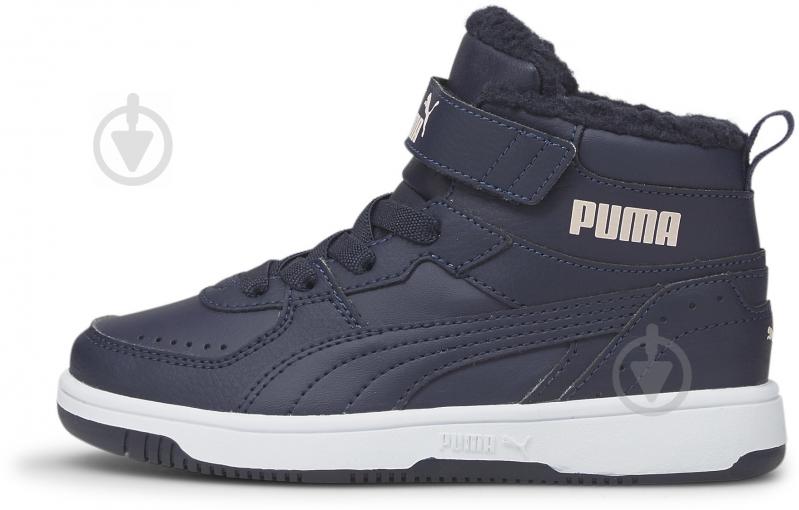 Ботинки Puma Puma Rebound Joy Fur PS 37547905 р.34,5 темно-синий - фото 2