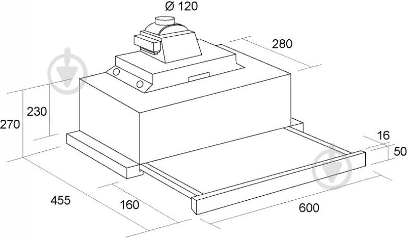 Вытяжка Pyramida TL 60 (1000) WHITE/U - фото 9