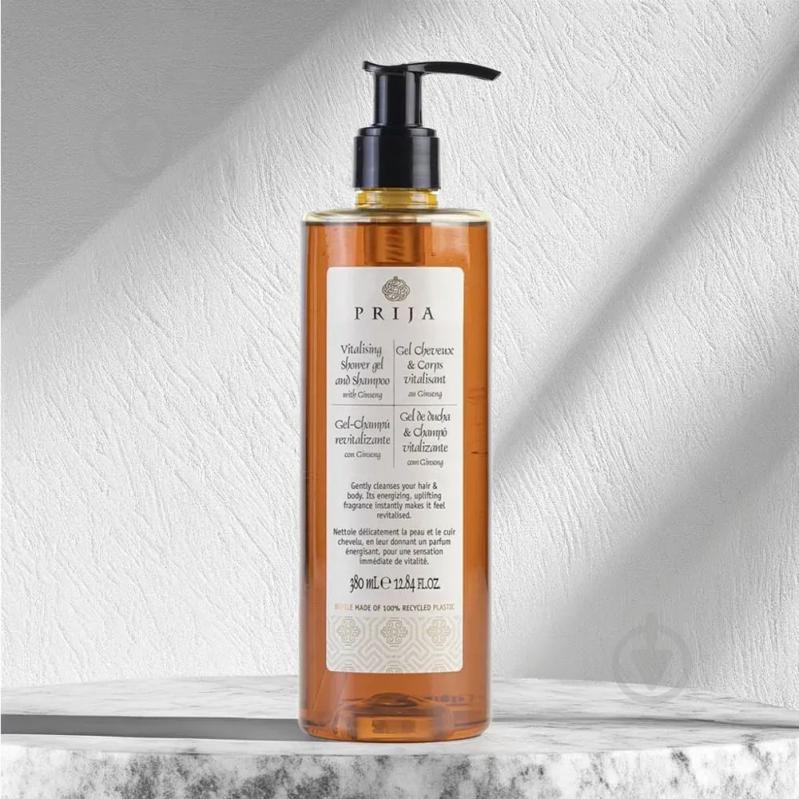 PRIJA для душу з женьшенем 380 мл - фото 3 PRIJA для душу з женьшенем 380 мл - фото 3