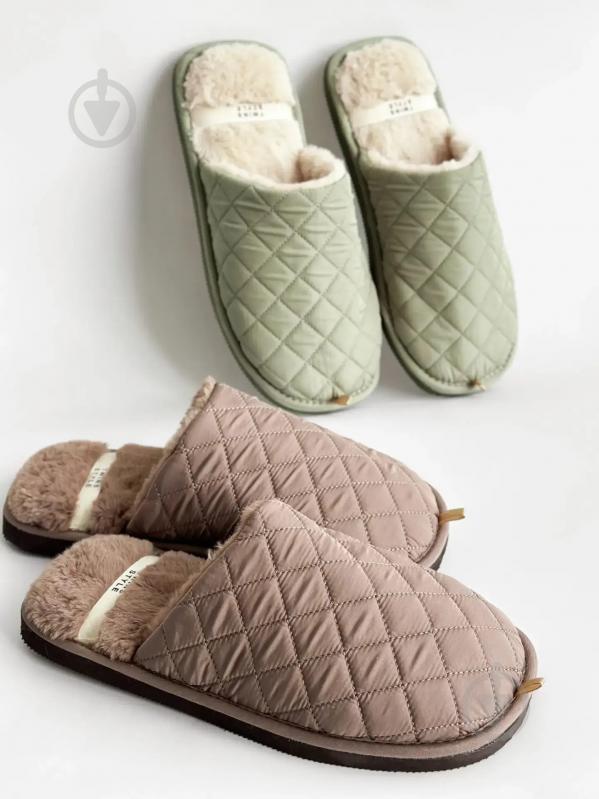 Тапки домашние Twins HS-LUX стеганные 15882 р.42/43 темно-зеленый - фото 8 Тапки домашние Twins HS-LUX стеганные 15882 р.42/43 темно-зеленый - фото 8
