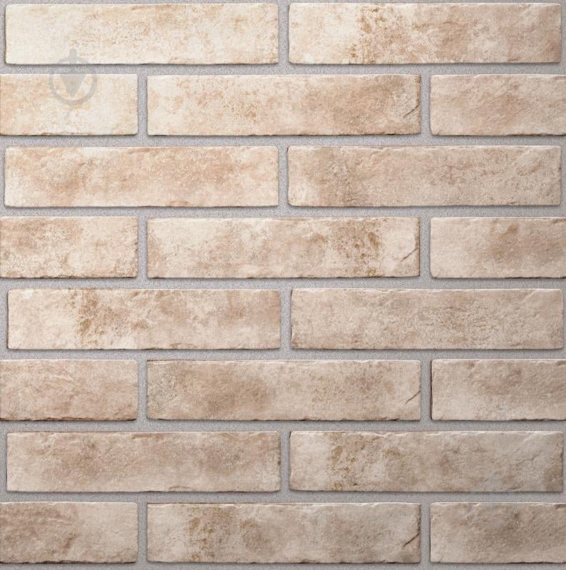 Плитка Golden Tile BrickStyle Baker Street light beige 22V020 6x25 см - фото 9