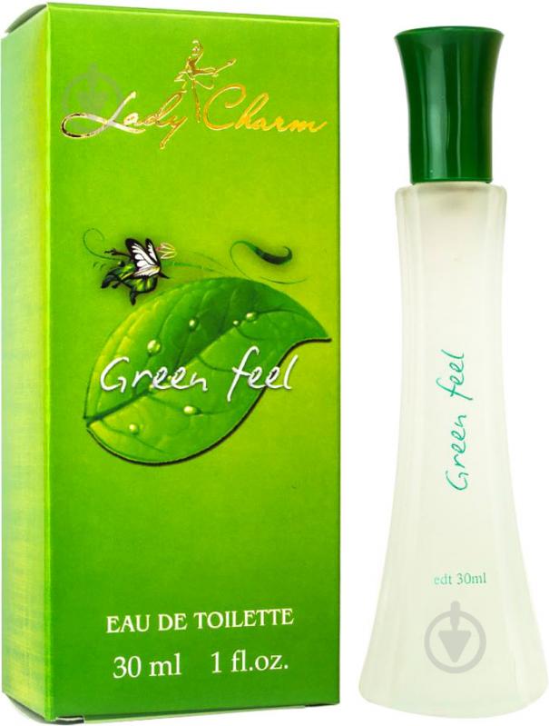 Туалетна вода Lady Charm Green Feel 30 мл - фото 3