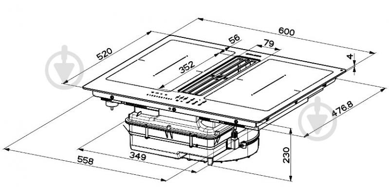 Варочная поверхность индукционная Faber GALILEO SMART BK F600 - фото 13