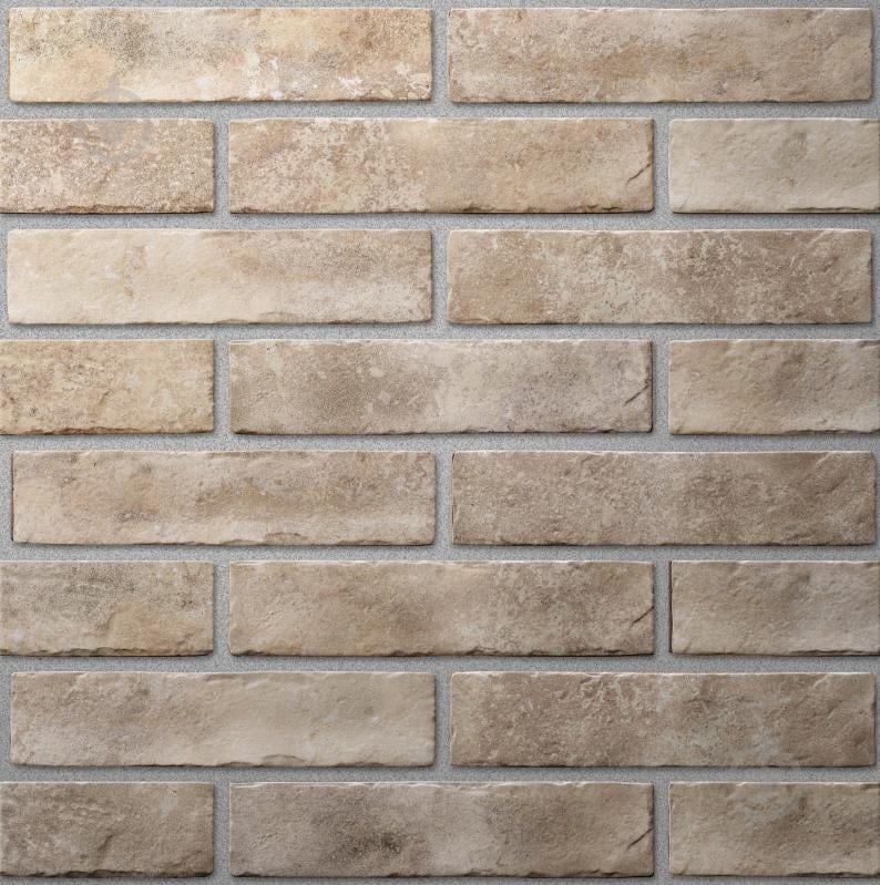 Плитка Golden Tile BrickStyle Oxford beige 151020 6x25 см - фото 11