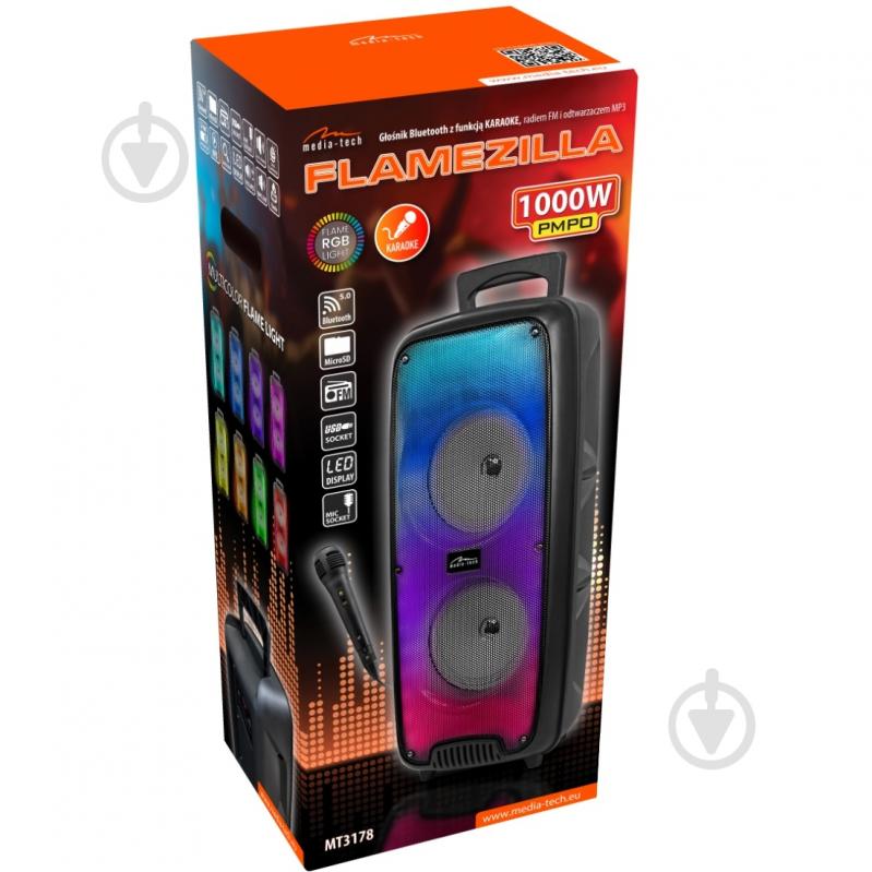 Беспроводная акустика Media-Tech 1.0 black (MT3178) - фото 4 Беспроводная акустика Media-Tech 1.0 black (MT3178) - фото 4