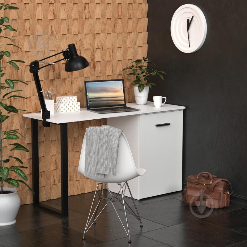 Стіл Knap Knap трансформер письмовий поворотний Hobana+Jumbo Ш2 770х1350х500 мм білий/білий (S201020201 ) - фото 6 Стіл Knap Knap трансформер письмовий поворотний Hobana+Jumbo Ш2 770х1350х500 мм білий/білий (S201020201 ) - фото 6