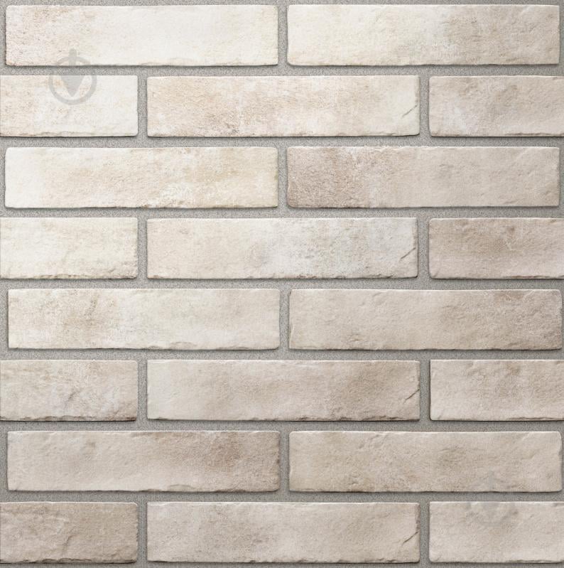 Плитка Golden Tile BrickStyle Oxford cream 15Г020 6x25 см - фото 11