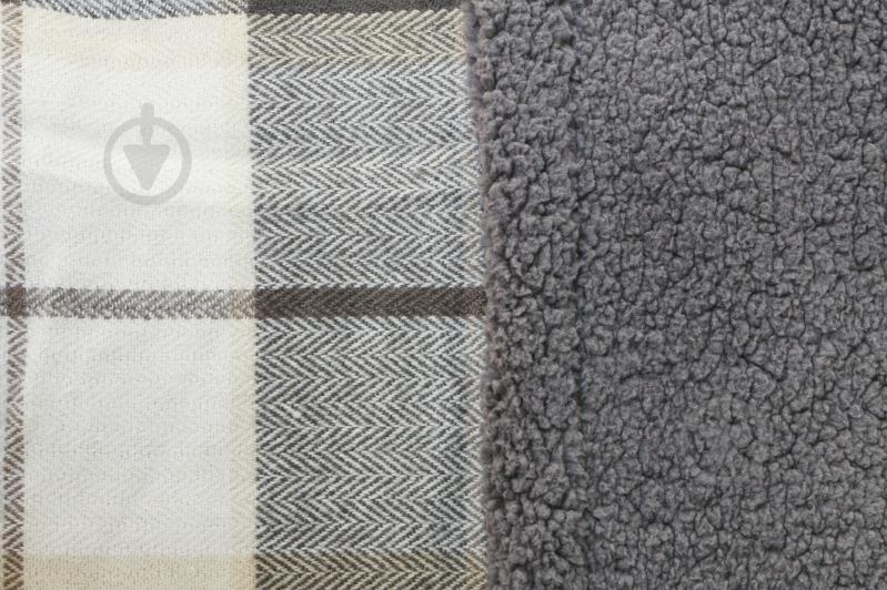 Плед Холмс 220x240 см бежевый La Nuit - фото 2