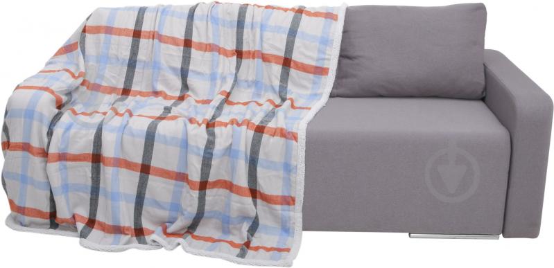 Плед Холмс 220x240 см серый La Nuit - фото 1