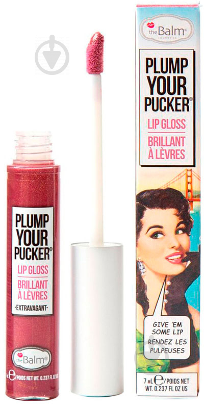 Блиск для губ theBalm Plump Your Pucker Extravagant 7 мл - фото 2