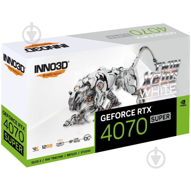 Видеокарта Inno3D GeForce RTX 4070 Super 12GB GDDR6X 192bit (N407S2-126XX-186162W) - фото 2