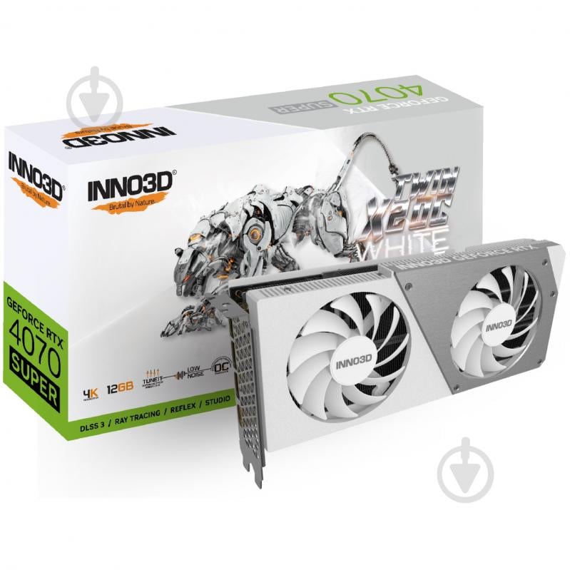 Видеокарта Inno3D GeForce RTX 4070 Super 12GB GDDR6X 192bit (N407S2-126XX-186162W) - фото 3