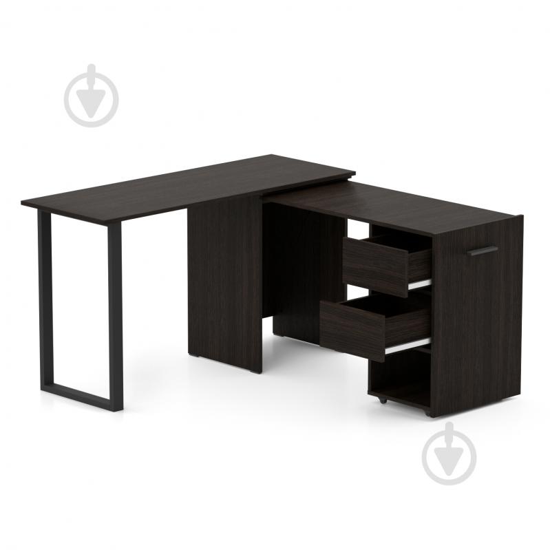 Стіл Knap Knap трансформер письмовий поворотний Hobana+Jumbo Ш2 770х1350х500 мм венге/венге (S201020202 ) - фото 1 Стіл Knap Knap трансформер письмовий поворотний Hobana+Jumbo Ш2 770х1350х500 мм венге/венге (S201020202 ) - фото 1