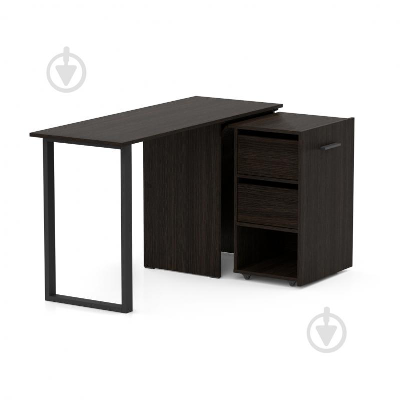 Стіл Knap Knap трансформер письмовий поворотний Hobana+Jumbo Ш2 770х1350х500 мм венге/венге (S201020202 ) - фото 3 Стіл Knap Knap трансформер письмовий поворотний Hobana+Jumbo Ш2 770х1350х500 мм венге/венге (S201020202 ) - фото 3