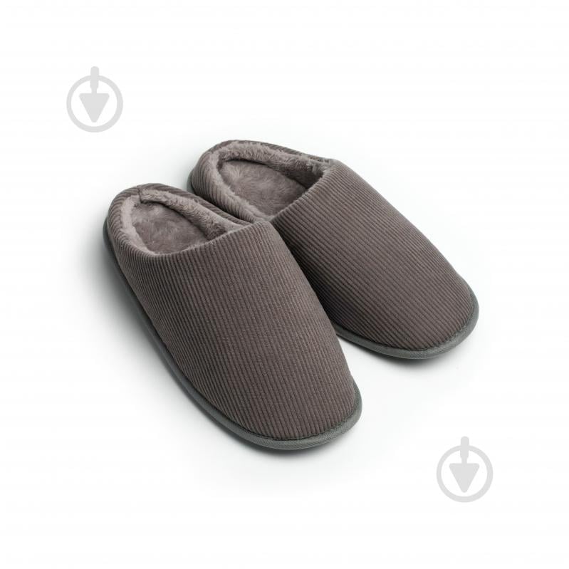 Тапки домашние Twins Velvet 15890 р.40/41 серый - фото 1 Тапки домашние Twins Velvet 15890 р.40/41 серый - фото 1