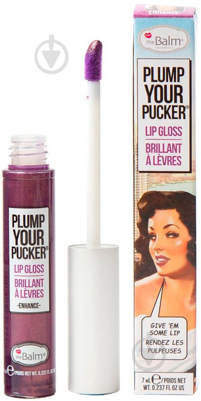 Блиск для губ theBalm Plump Your Pucker Enhance 7 мл - фото 2